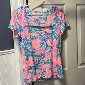 Lilly Pulitzer short sleeve top size med